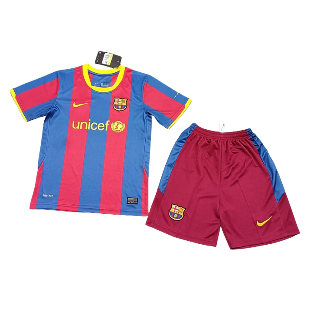 Retro kids kits 10/11 Barcelona Home