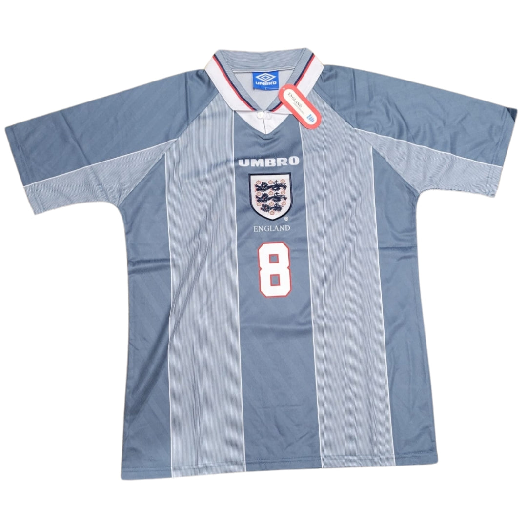 Paul Gascoigne Retro England Shirt