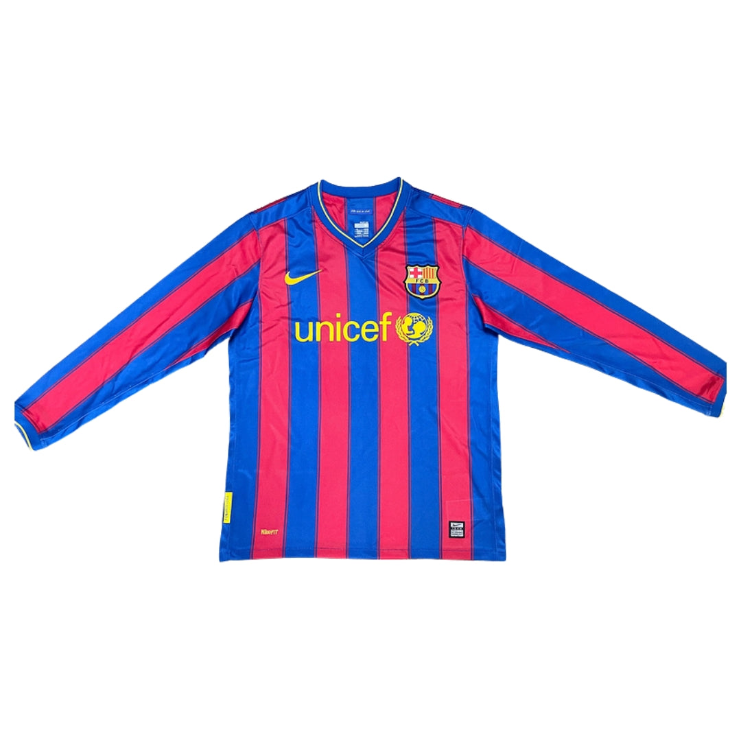 Retro 09/10 Barcelona Home Long Sleeve