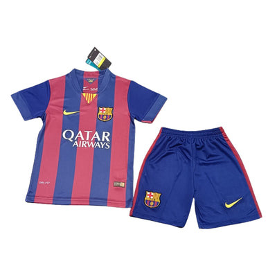 Retro kids kits 14/15 Barcelona Home