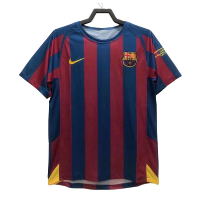 Retro 05/06 Barcelona Home Champions League