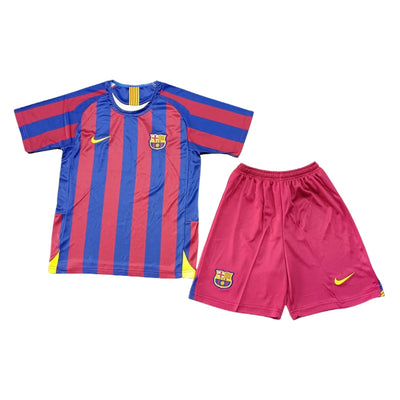 Retro kids kits 05/06 Barcelona Home