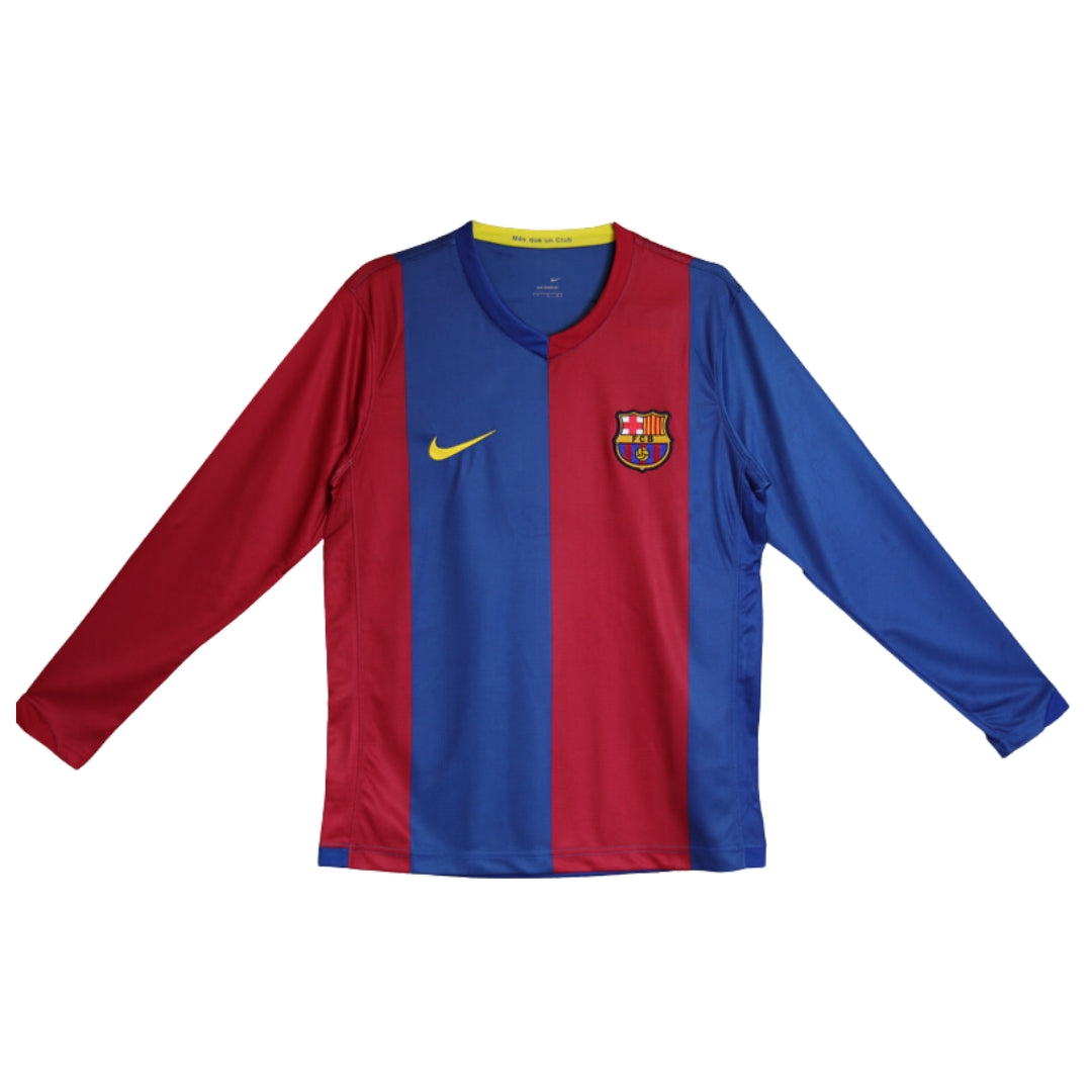 Retro 06/07 Barcelona Home Long Sleeve