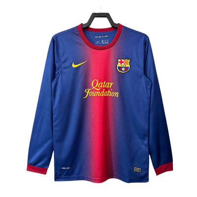 Retro 12/13 Barcelona Home Long Sleeve