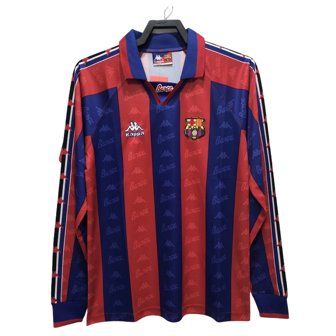 Retro 96/97 Barcelona Home Long Sleeve