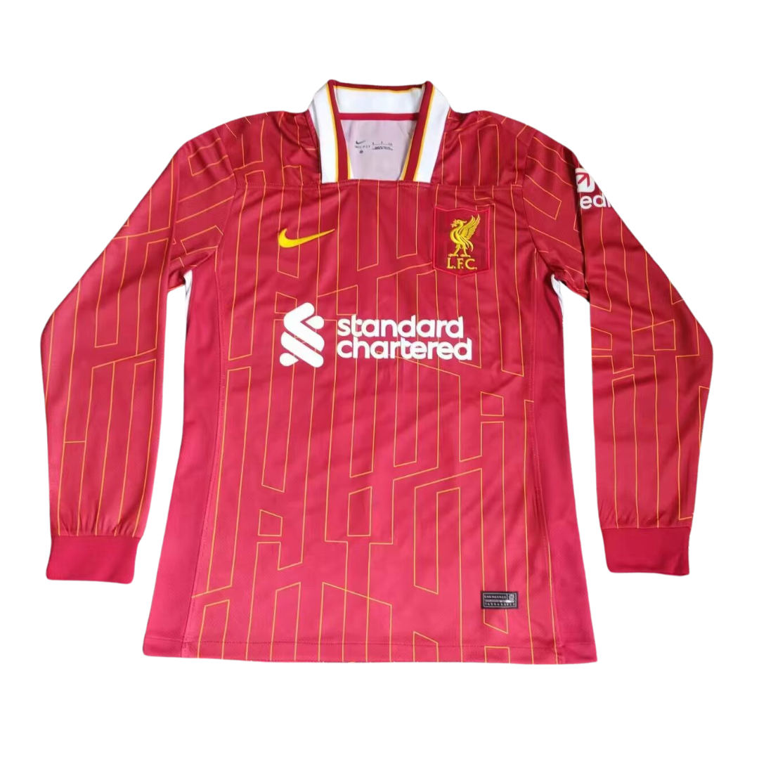 Fans Version 24/25 Liverpool Home Long Sleeve