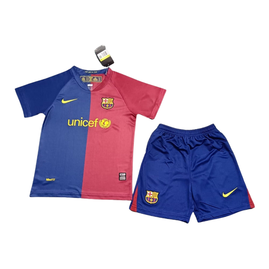 Retro kids kits 08/09 Barcelona Home