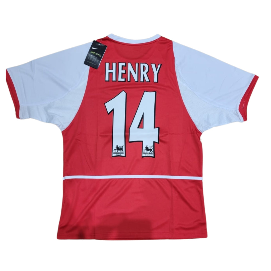 Arsenal Thierry Henry, 2002 Invincible Season Shirt