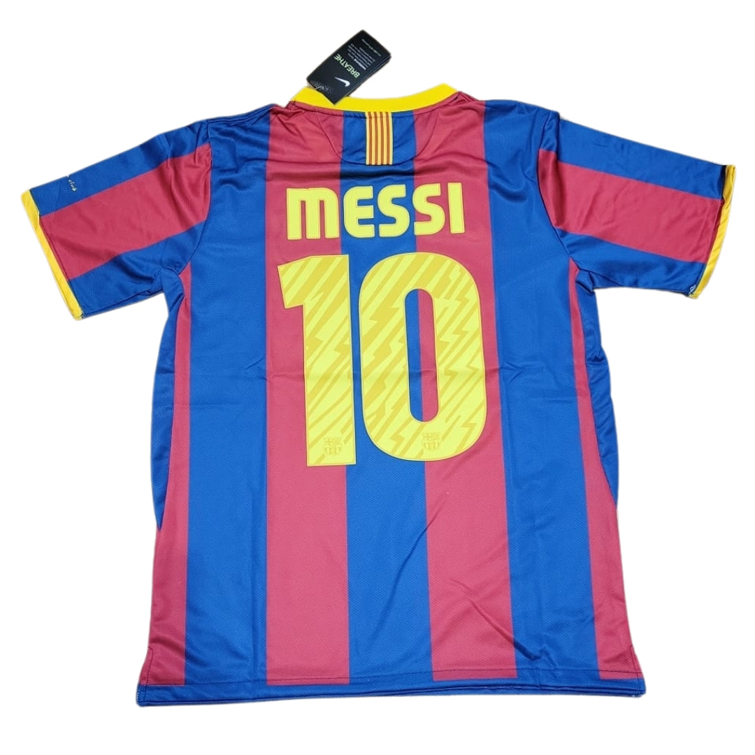 Lionel Messi, Retro Barcelona Shirt