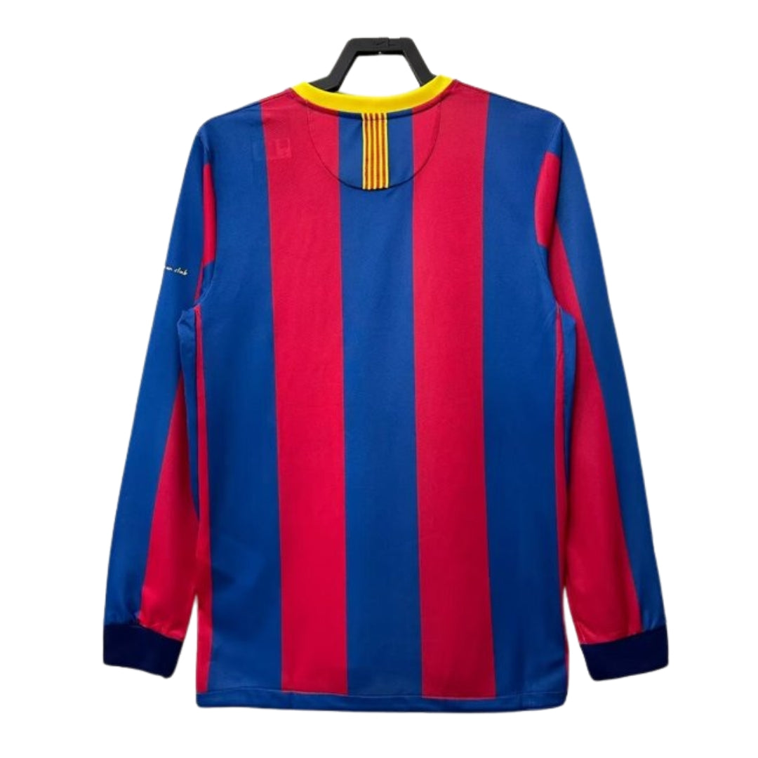 Retro 10/11 Barcelona Home Long Sleeve