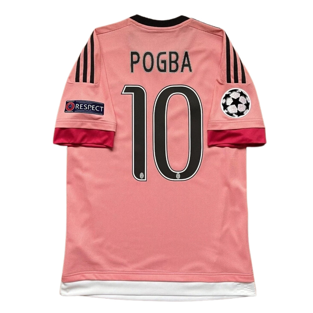 Paul Pogba Retro Pink Juventus Shirt