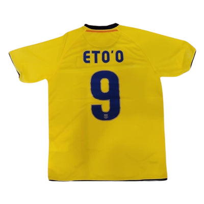 Samuel Eto'o Retro Away Barcelona Shirt