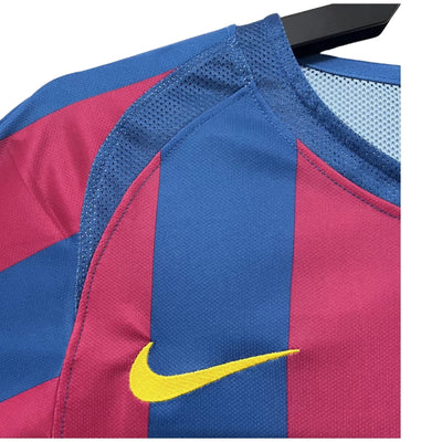 Retro 05/06 Barcelona Home Long Sleeve Champions League