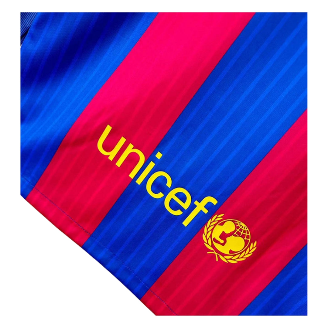 Retro 16/17 Barcelona Home Long Sleeve