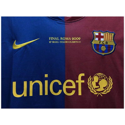 Retro 08/09 Barcelona Home Long Sleeve