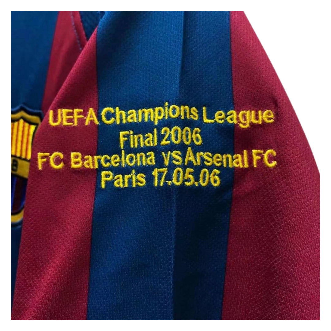 Retro 05/06 Barcelona Home Champions League