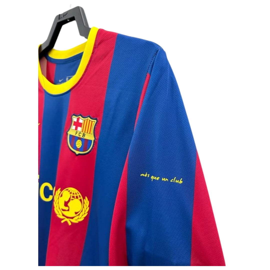 Retro 10/11 Barcelona Home Long Sleeve