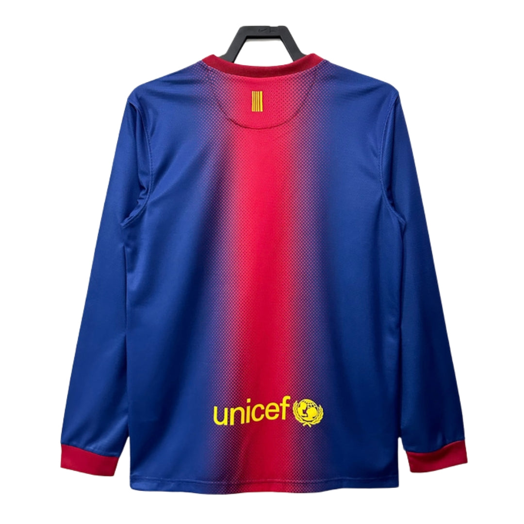 Retro 12/13 Barcelona Home Long Sleeve