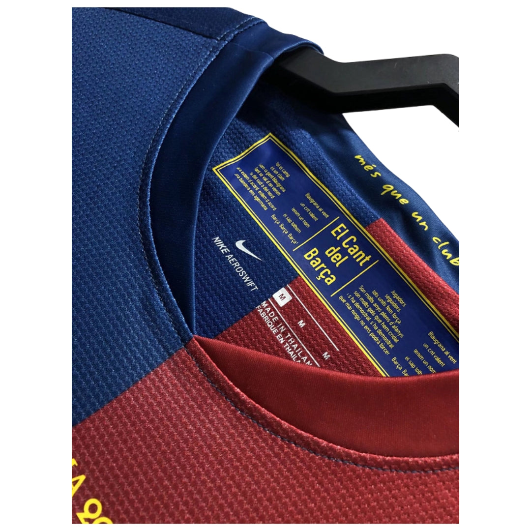 Retro 08/09 Barcelona Home Long Sleeve